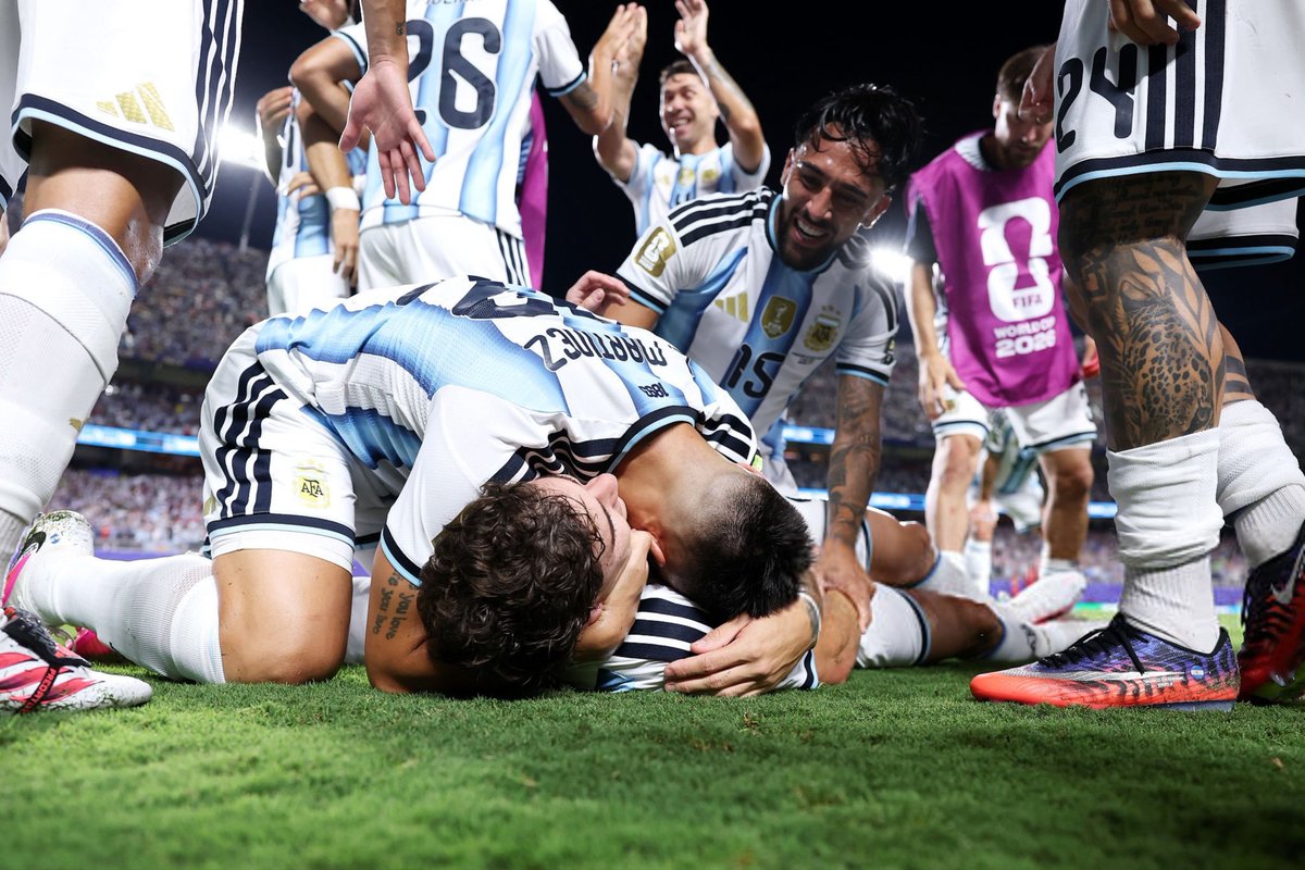 HihQualit's tweet photo. Julian Alvarez

#FIFAWorldCup | #ARGSUI https://t.co/FFgSkbXIUU