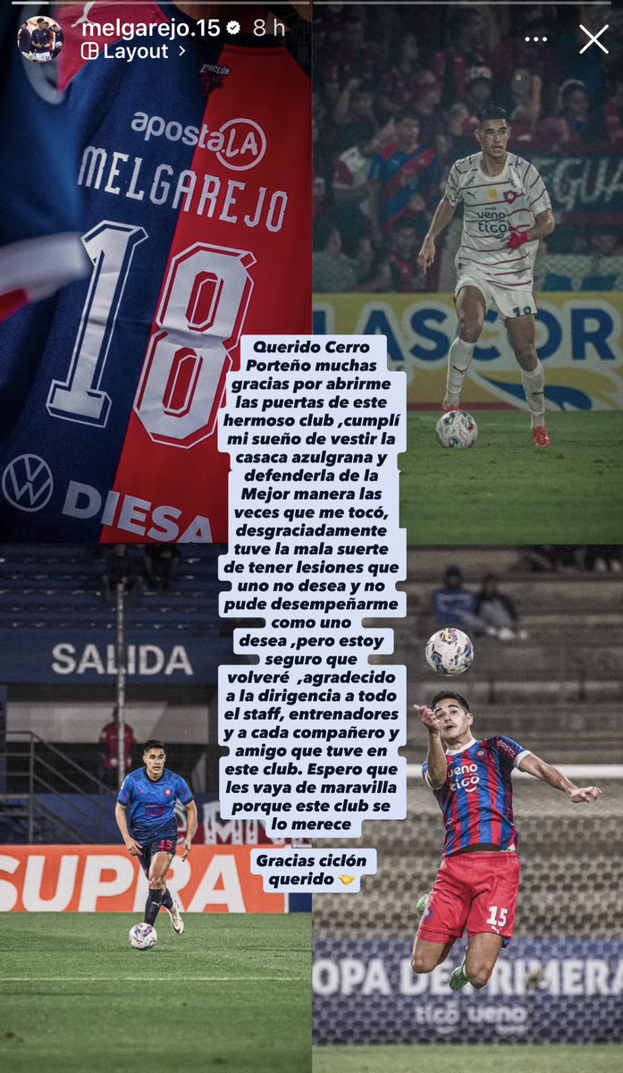 Danymacica's tweet photo. La despedida de Rodrigo Melgarejo.
#LaGranJugada https://t.co/ej3GfZIJ19