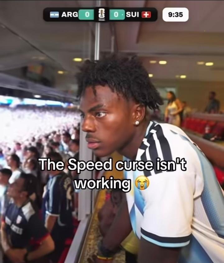 itsanujx's tweet photo. @IShowSpeedHQ 😂😂 https://t.co/BAdbVcWIJ9