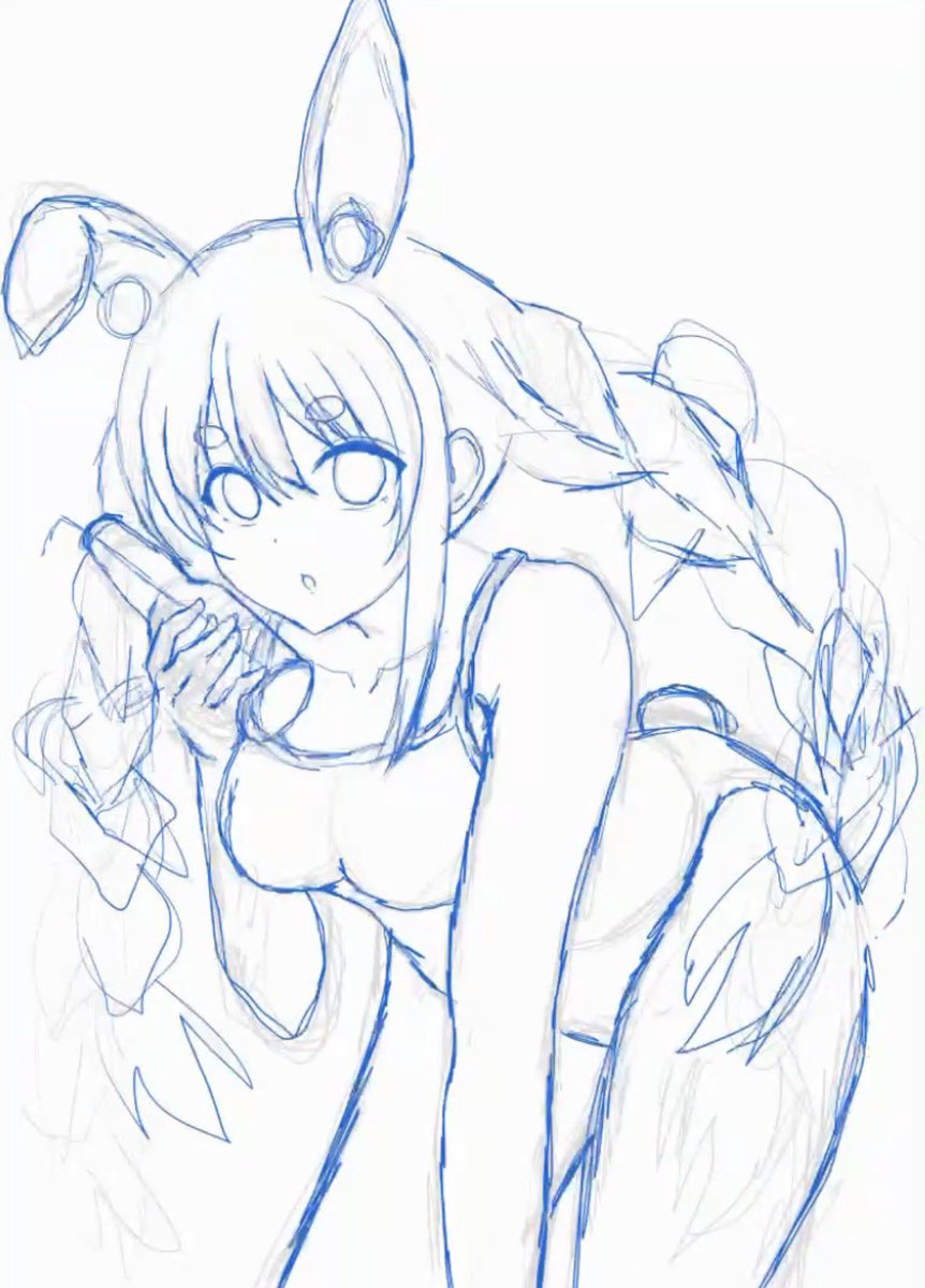 YYamamoto1201's tweet photo. 下書きのイラスト
#兎田ぺこら https://t.co/VNFYD62QTu