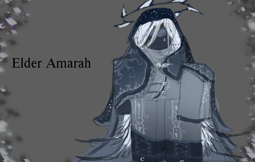 ima_manlover's tweet photo. @Maybemeidk29121 For people liking this post i want to provide more proof to my theory because why would they NOT be referring to "Elder" Amarah here. Like look at them. Theyre on something and its clearly human blood https://t.co/7vQMbSiXLn