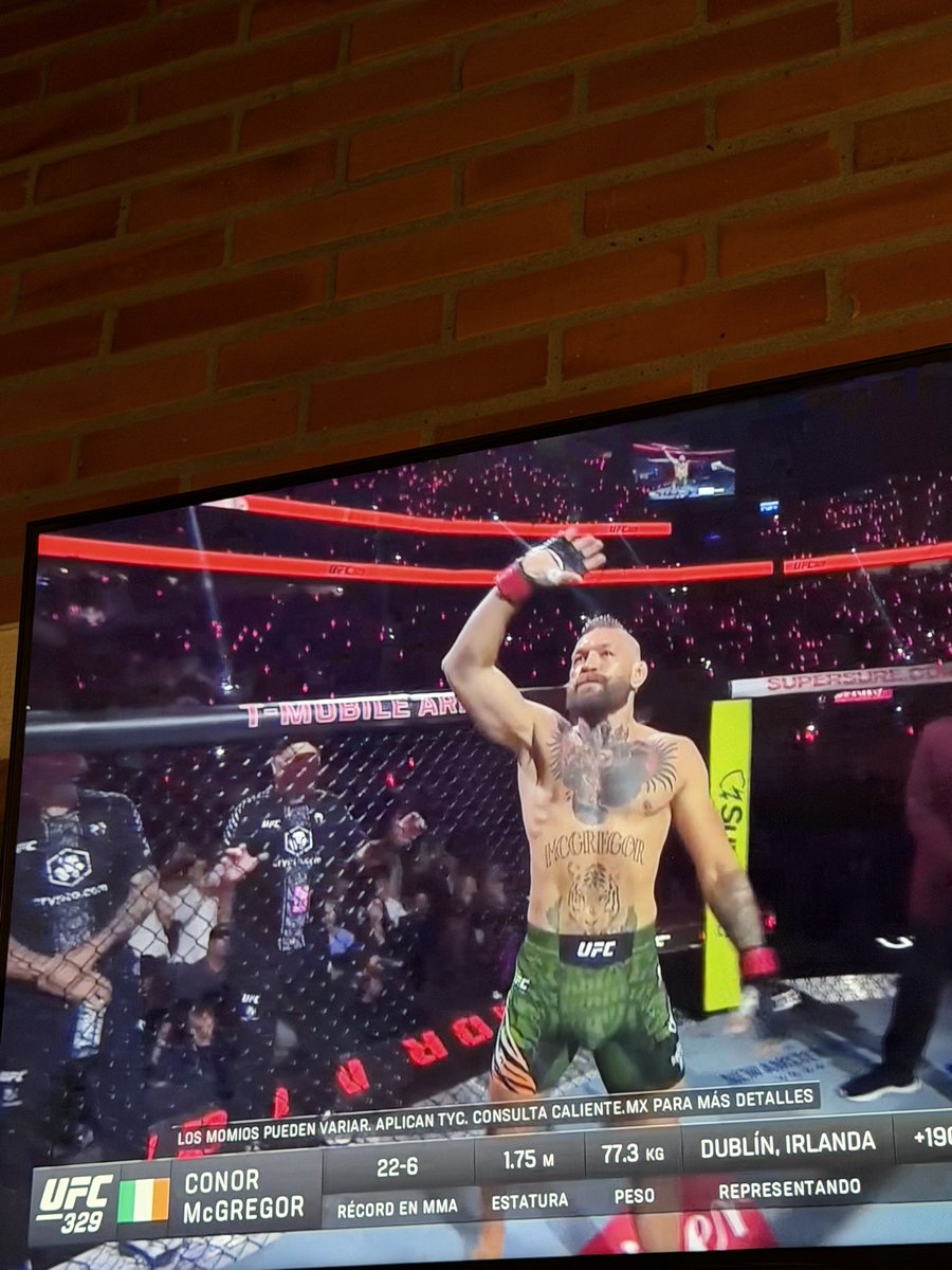 valeramirez12's tweet photo. Yo te tenía fe Notorius 🇮🇪☘️ #ufc329 https://t.co/UgVUlobQ9c