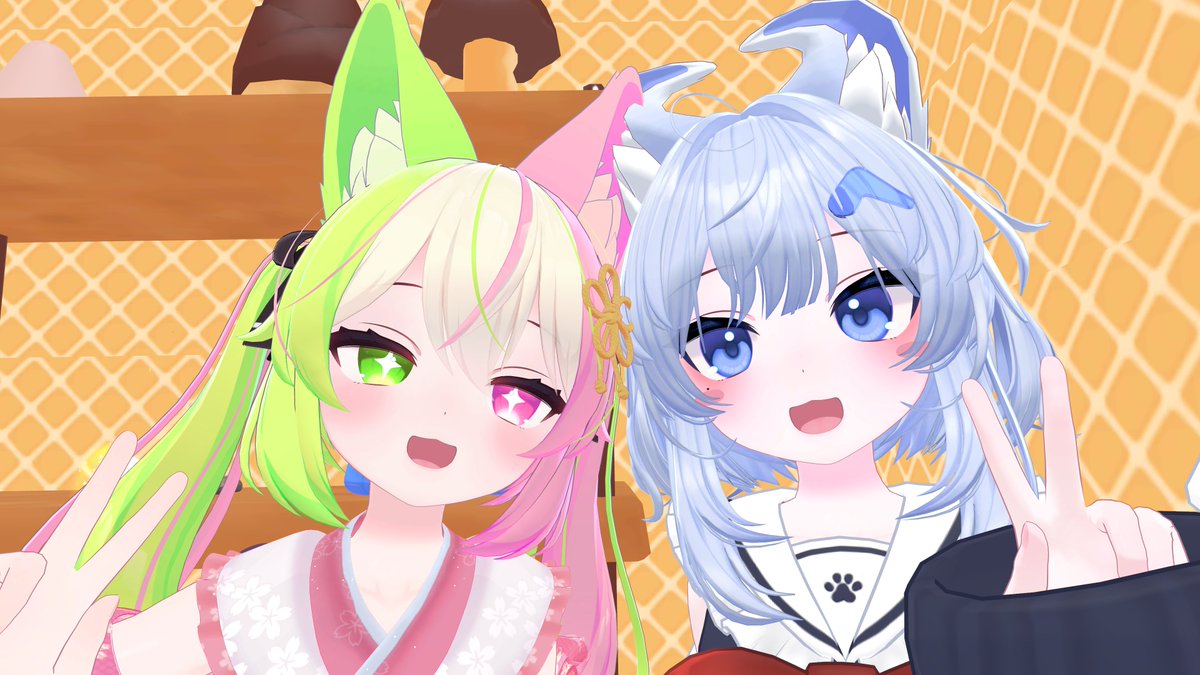 最近のツーショット✨