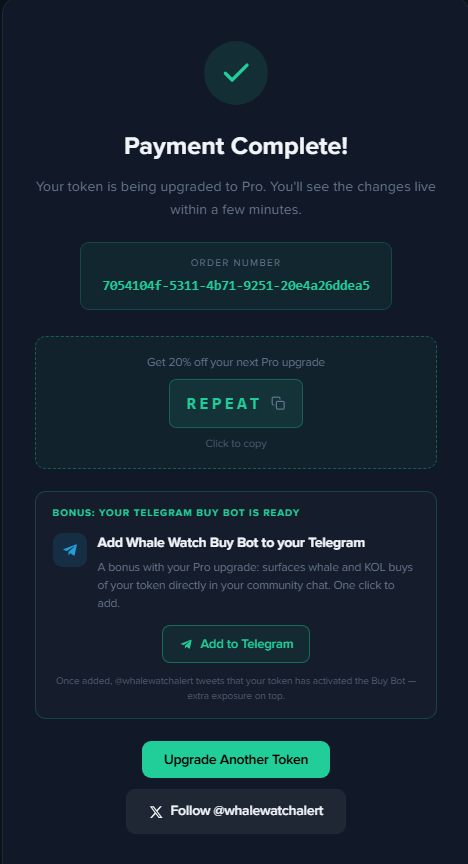 ascendfin's tweet photo. Mobyscreener got paid 🐋🐋🐋 https://t.co/UbXjEngx4G
