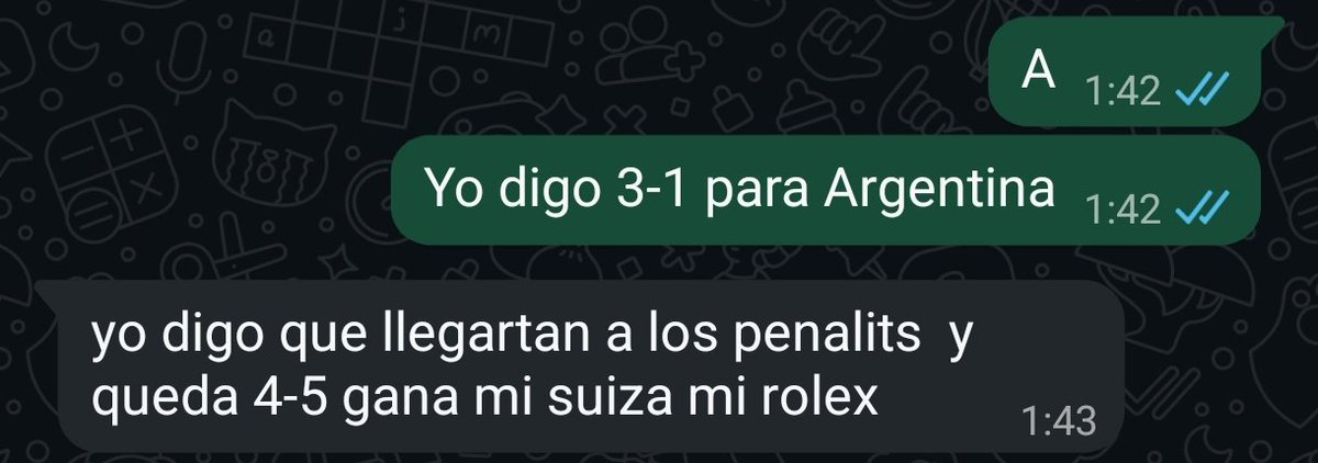 leognavas's tweet photo. Lo que me haya hecho un predict histórico que es
Mi amigo se tiró tremendo triple sjsj https://t.co/bLRb2OuF43