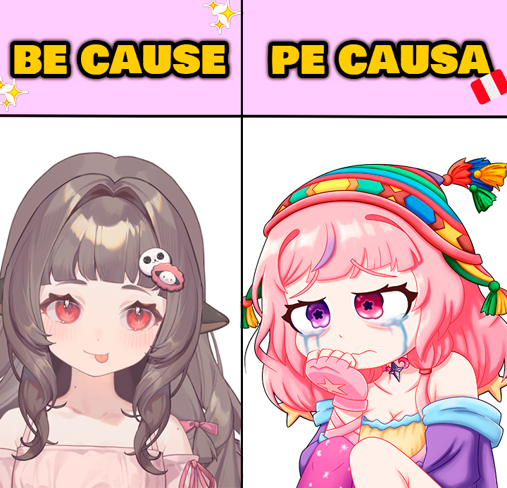 EssieVtuber's tweet photo. A VER SI CON ESTO YA NOS DIFERENCIAN 😭 https://t.co/aTxXoUseYu