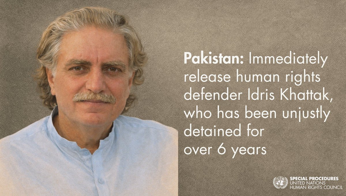 MaqsoodAsi's tweet photo. #ReleaseIdrisKhattak 
#FreeIdrisKhattak https://t.co/cVGboHKkC6