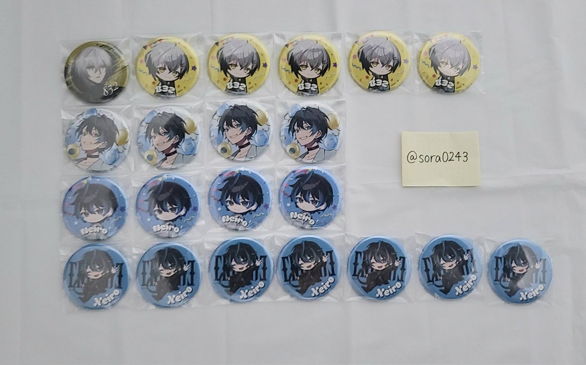 sora0243's tweet photo. @hhhh_zifu09 初めまして、こんにちは。検索よりお声掛け失礼いたします。
当方画像の💛様6点を所持しております。全て定価＋送料にて買取いただくことは可能でしょうか？
ご検討いただけますと幸いです。よろしくお願いいたします。 https://t.co/BZLMjlSfky