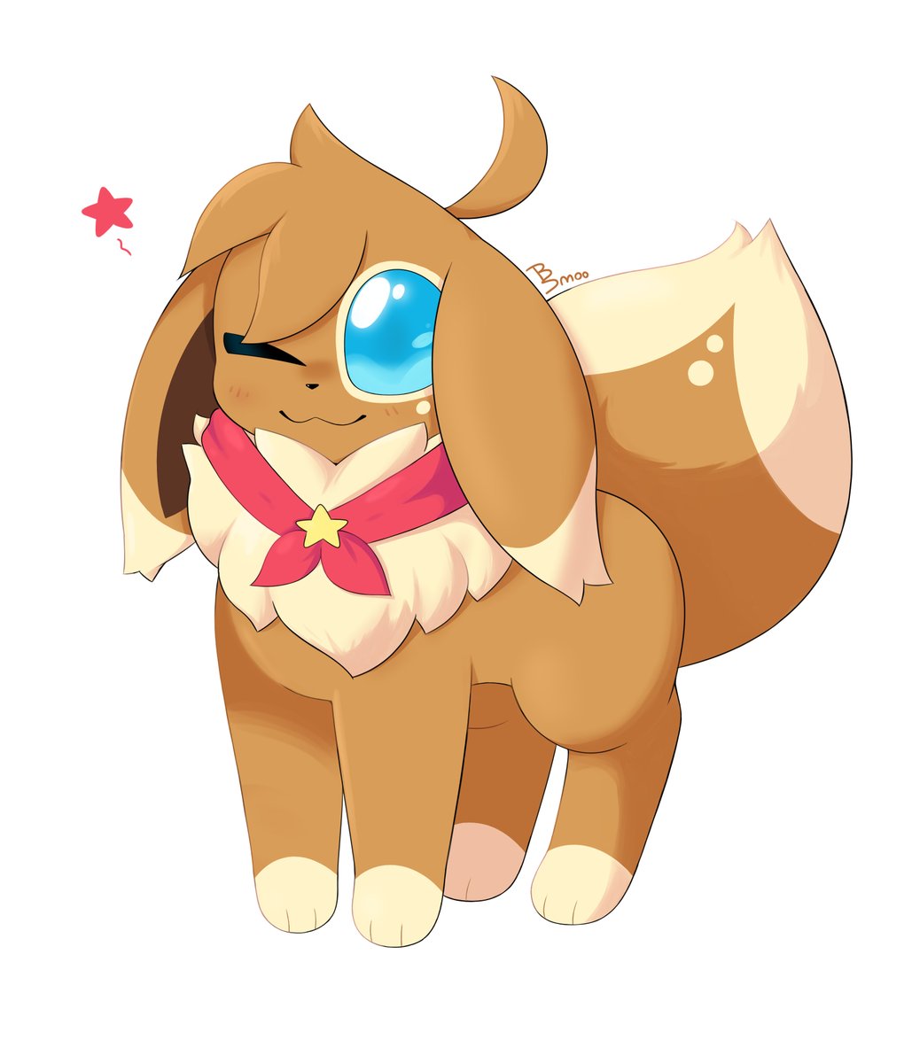 SmoothieBread's tweet photo. Revenge for J-star on artfight!
#eevee https://t.co/PpAPnXJR7Y