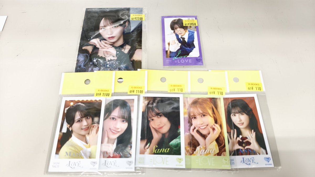 入荷情報】 =LOVE(イコラブ) 黒衣装 レア 祝祭 ミニフォトカード 生