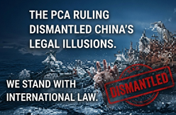 _Ma_Jia's tweet photo. The South China Sea belongs to international law, not Beijing's fabricated historical maps. The 2016 PCA ruling dismantled the illegal nine-dash line forever. #NineDashLine #ChinaAggression https://t.co/ee2kfVakKM