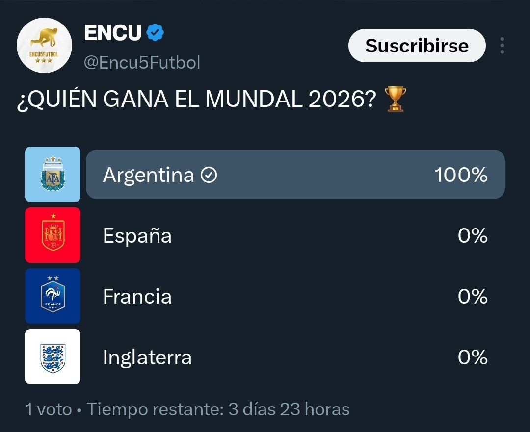 Adolfus39's tweet photo. @Encu5Futbol Ya esta termina https://t.co/vOuzNatC5X