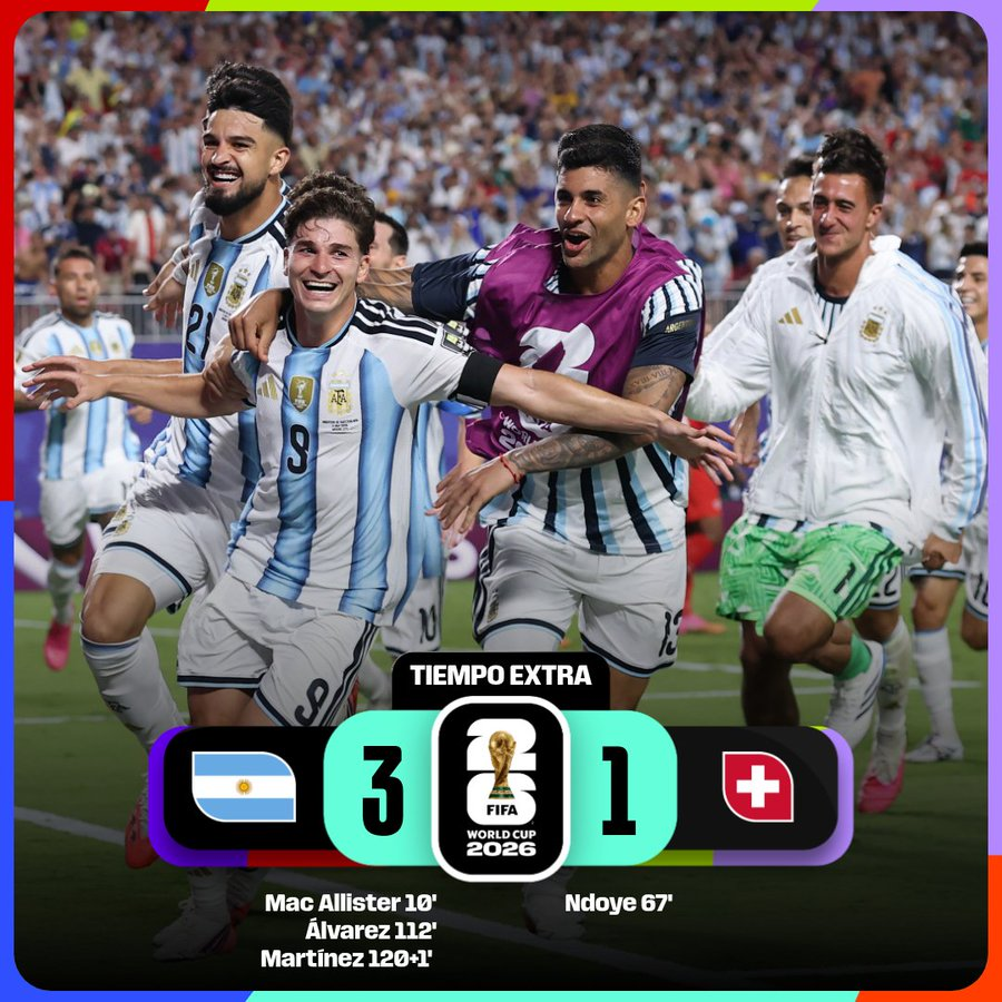 rodrigosepu's tweet photo. #ARGvsSUI Resultado después de la prórroga. https://t.co/LPJAvU6ZQH