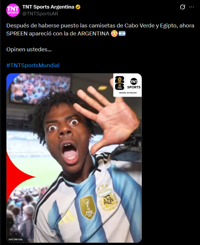 TndenciaStream's tweet photo. "Spreen"

Porque lo confundieron con Speed en un post de TNT Argentina. https://t.co/vmKOja5Glz