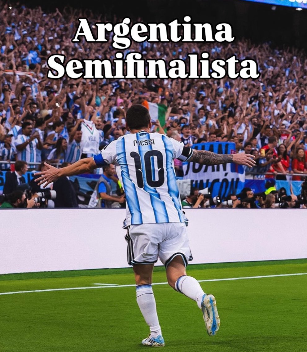 JOSEESCAURIZA's tweet photo. Como paraguayo y como sudamericano estoy muy contento con esta gran victoria de Argentina que ya está entre los 4 mejores del mundial 2026. Todo el apoyo de Paraguay para los hermanos argentinos. 💪
VAMOS ARGENTINA 🇦🇷 https://t.co/pbqunxrJcJ