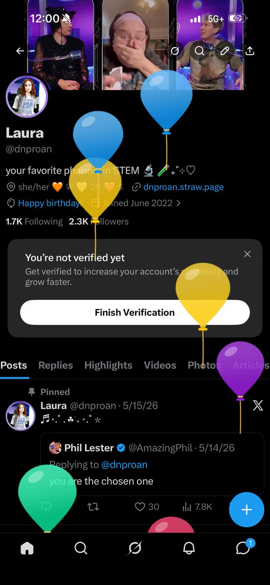 Laura tweet media