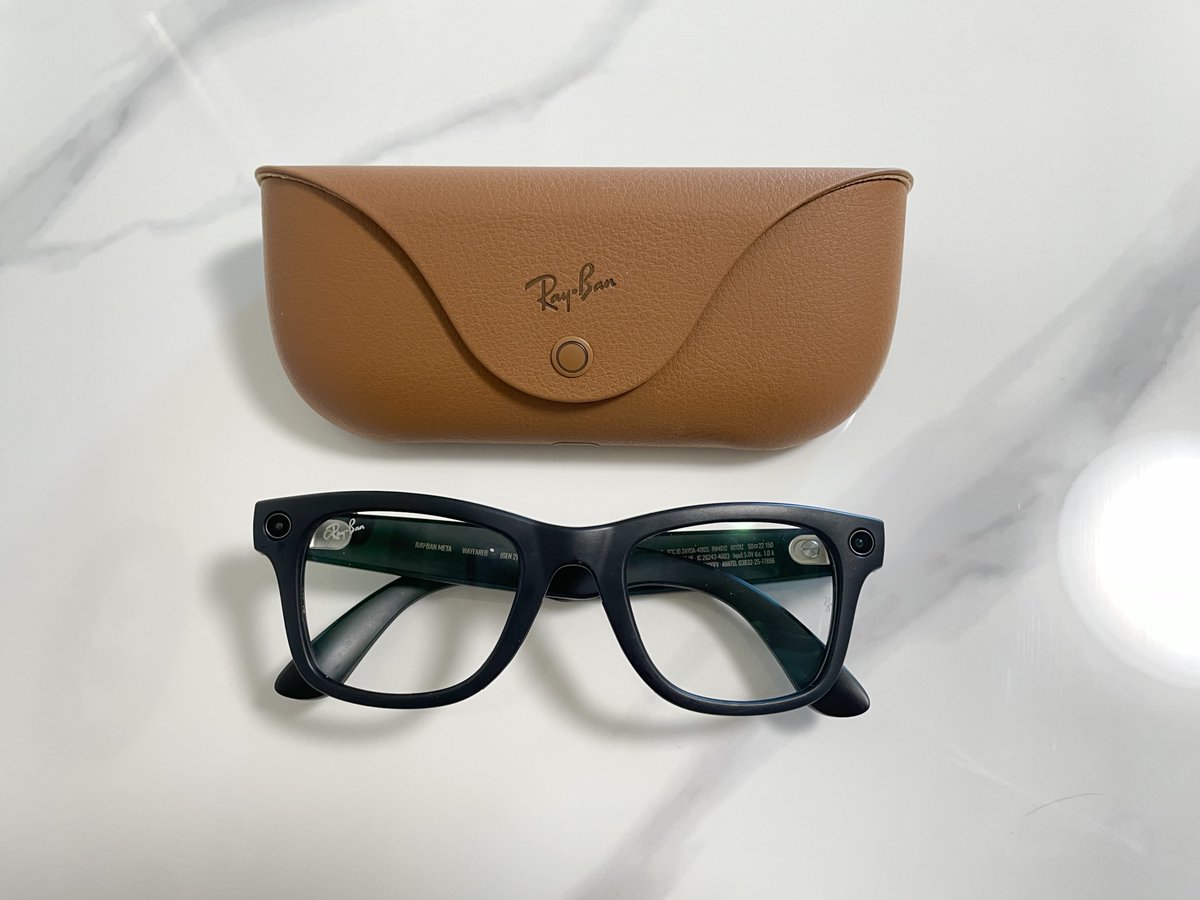 watage_______'s tweet photo. RayBan Meta👓
コンタクトするから度なしtransitionsレンズにした👓毎日かわいい瞬間が撮れすぎるからぜひおすすめしたい🥹🤍 https://t.co/kVcbDoY5oO