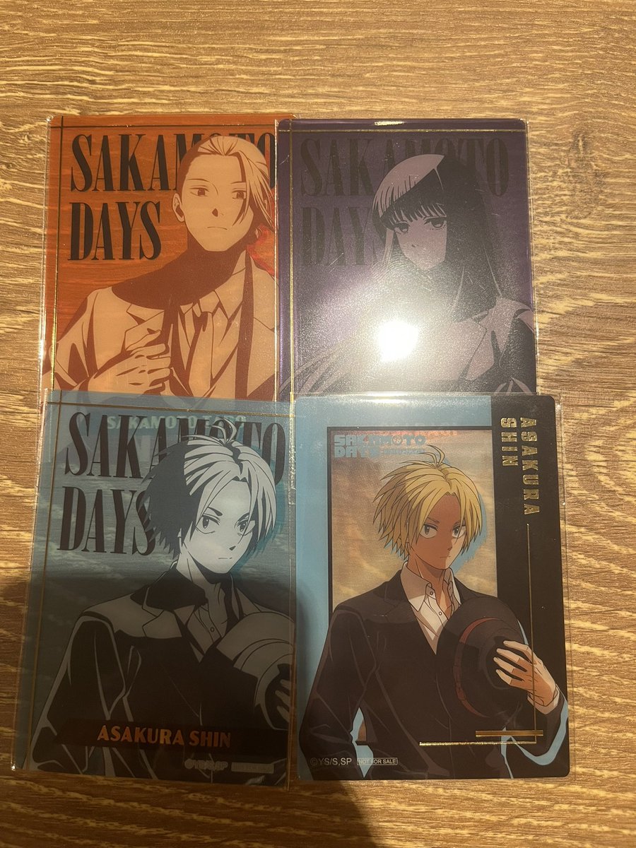 koukanshite_'s tweet photo. サカモトデイズ SAKAMOTODAYS PLAZA  プラザ ロフト 特典 クリアカード 交換

【譲】坂本、大佛、シン

【求】夏生

カラー⇄カラー

本日渋谷手渡し、郵送
お気軽にお声がけください https://t.co/UAretcoh6J
