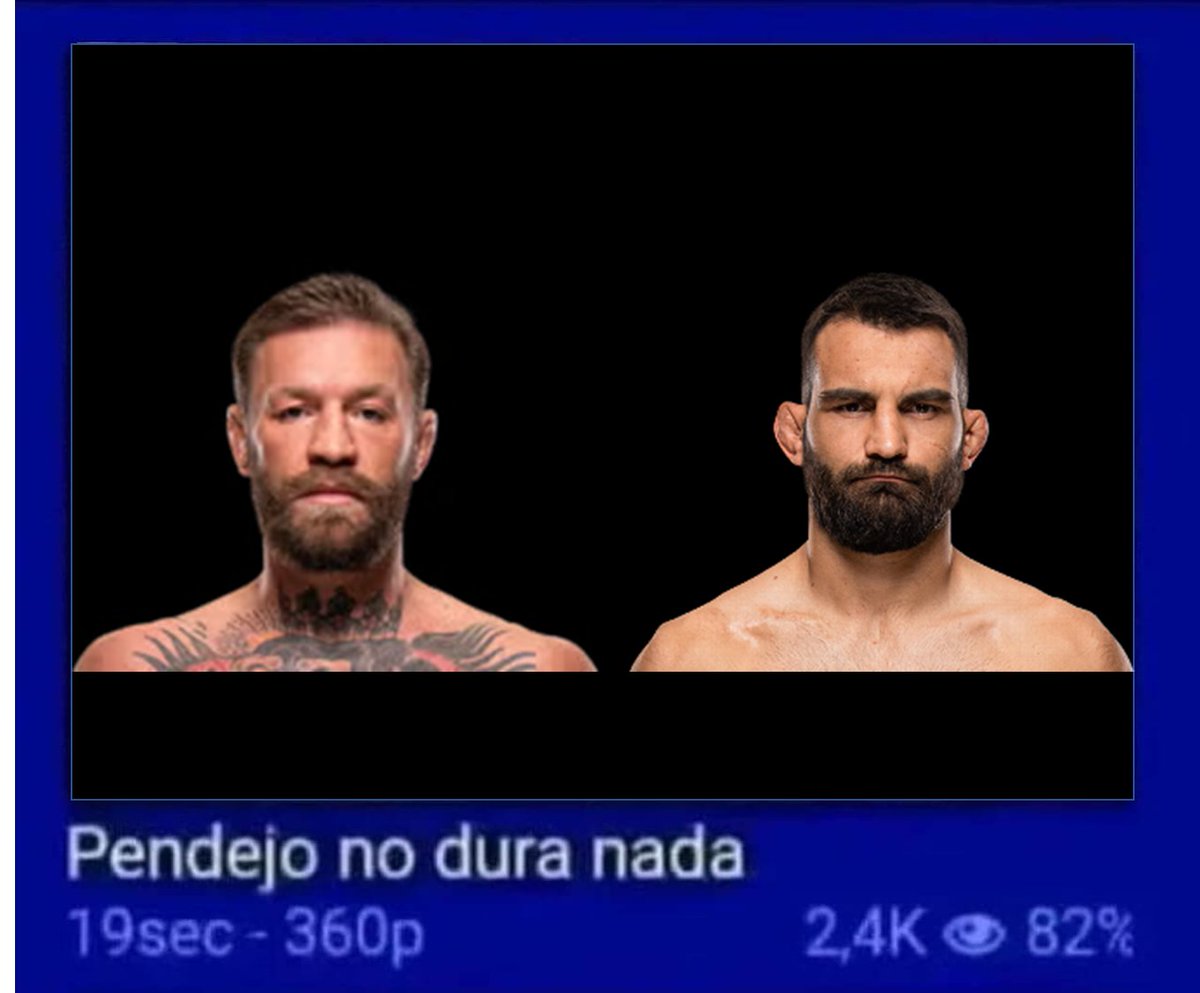 EdwinCardonaMty's tweet photo. McGregor y BSD hoy: https://t.co/5GRmw5CaBU
