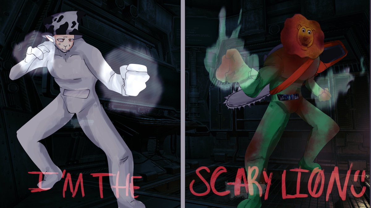 deuz_jjk's tweet photo. I'M THE SCARY LION =)
#slendytubbies3 #slendytubbies #theguardian #dipsy #art #jujutsukaisen #reference #artwork #fanart https://t.co/UiEGMtB2k5
