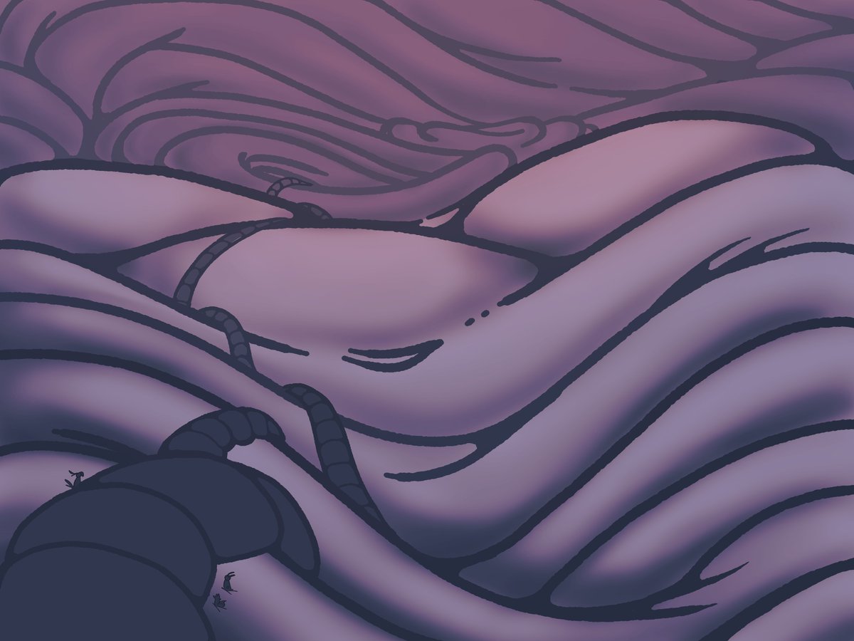 MunchMail_'s tweet photo. (extreme blob/hyperfat)
something ive been working on in the background... 
the mountains around here have been looking a bit softer than usual... https://t.co/8WDpjpvNeU