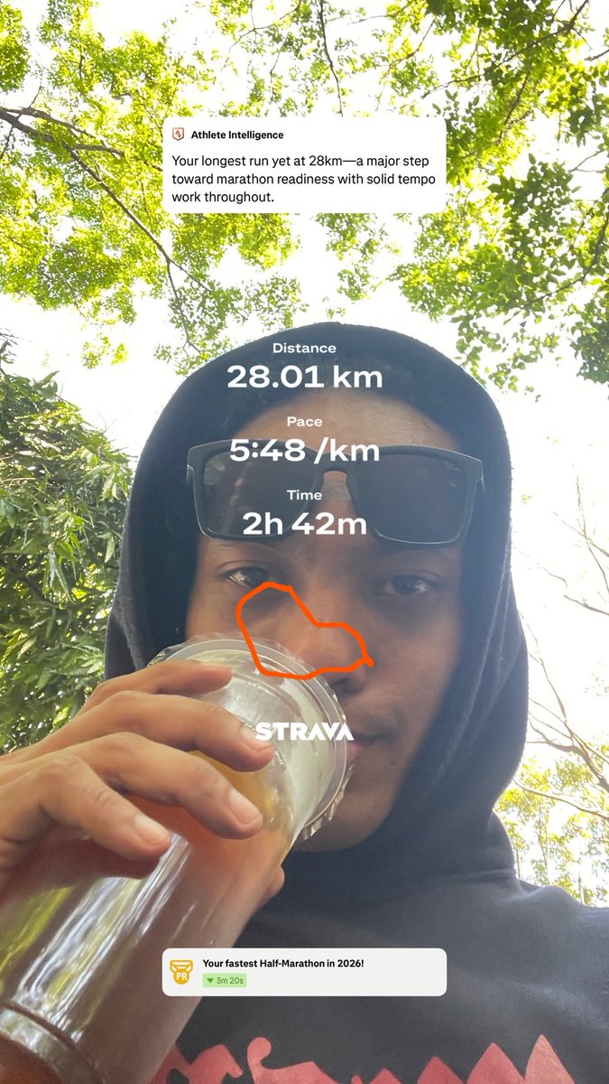 RE55A's tweet photo. minggu pagi long-run..

siapa yang lari marathon training jugaaaa??? ☝️👁️👁️ https://t.co/0RzGW4uGNp
