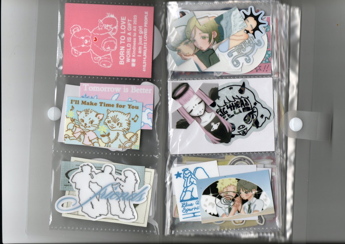 deirsetnet's tweet photo. some pages from my sticker binder 𐔌՞. .՞𐦯 https://t.co/5PtlbiELU9