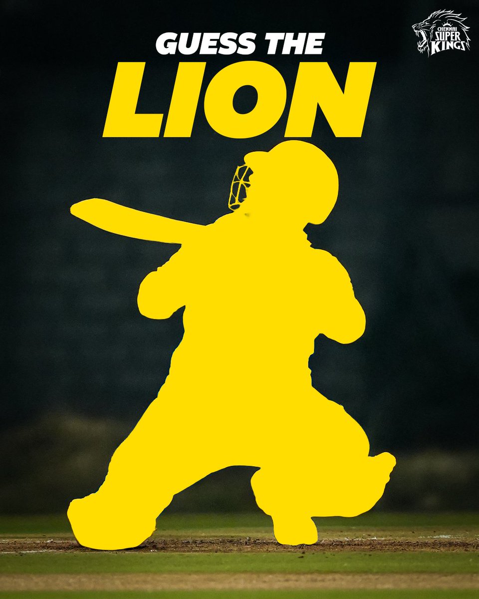 ChennaiIPL's tweet photo. 360°? 🤔 

#WhistlePodu #Yellove https://t.co/ELfjzRuauF