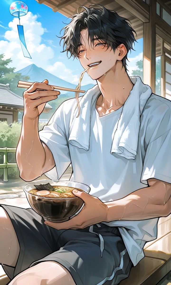 d_aaaaaal's tweet photo. そうめん一緒に食うぞ‼️‼️‼️

おはよう‼️‼️‼️ https://t.co/04YeiIVsAw