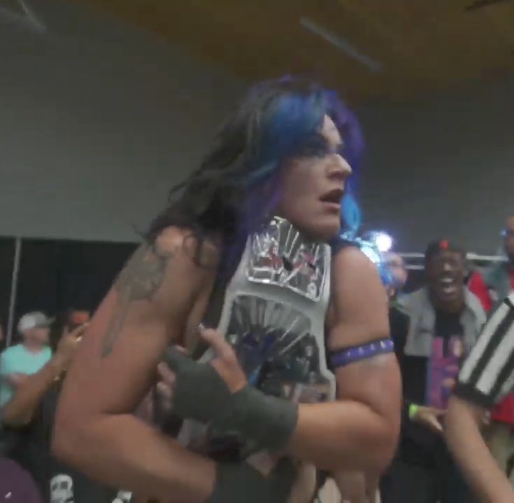 NVhowlingWolves's tweet photo. #MPXThePurge 

AaaanddddddddddNeeeewwww 
      #MPXWrestling Women's
                    Champion

   Ain't No 2nd Place @VertVixen 

👀 @MPXWrestling on YouTube https://t.co/dVMNWU5eCp