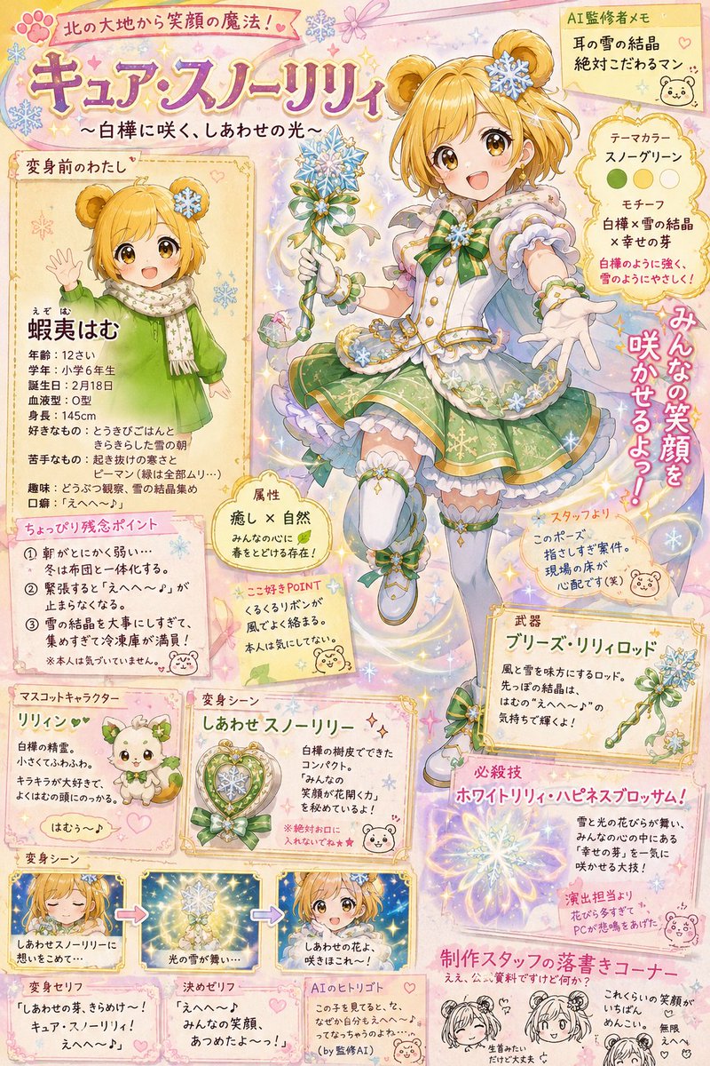 ezo_hamu's tweet photo. すごく楽しそうなので、参加させていただきました🌟

#誰でもプリキュアプロジェクト https://t.co/gEbxkUJO4g