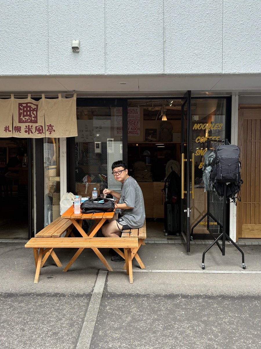 札幌2日目、オープンします