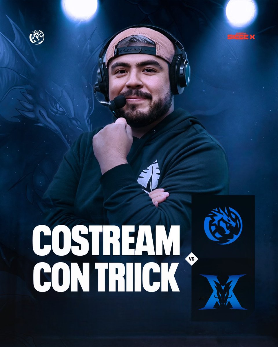 LeviatanGG's tweet photo. ¡Y por supuesto, tendremos a nuestro querido costreamer @TriicK_R6 ahí bancando con todo a los chicos de CNL!

#GoLEV #Rainbow6Siege https://t.co/hov7StwztH