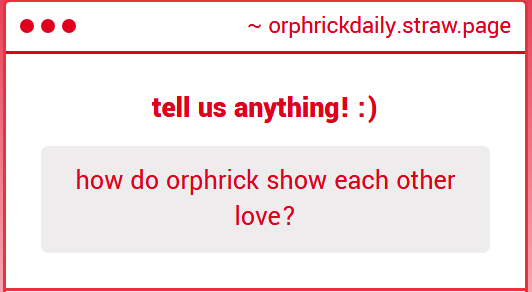𓏲ּ𝄢 Orphrick Daily .ᐟ.ᐟ tweet media