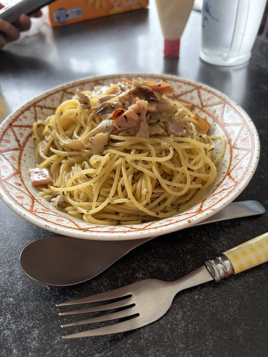 pyoi_ta's tweet photo. パスタ作った🍝

午後の作業へ💪 https://t.co/DngIyIs1LG