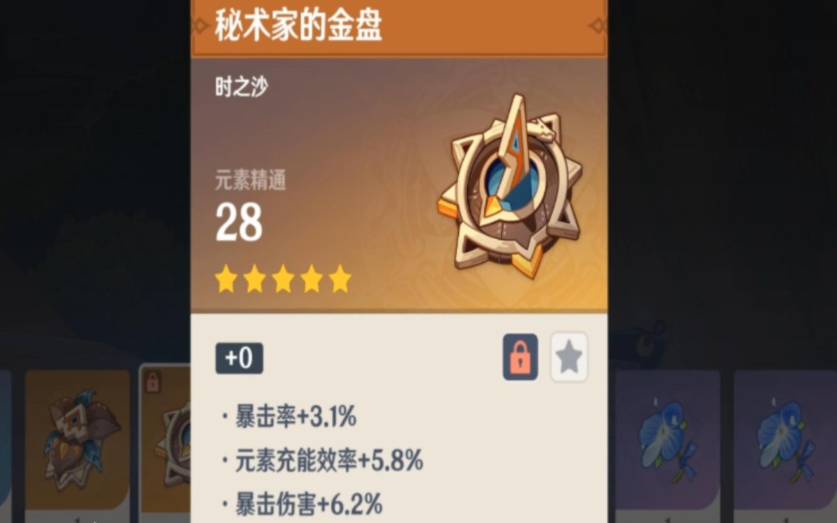 LiiiScHeEn's tweet photo. Just knocked out a 3-star daily quest in Genshin Impact—got such a nice artifact drop today! , https://t.co/PPXr5ry5wC