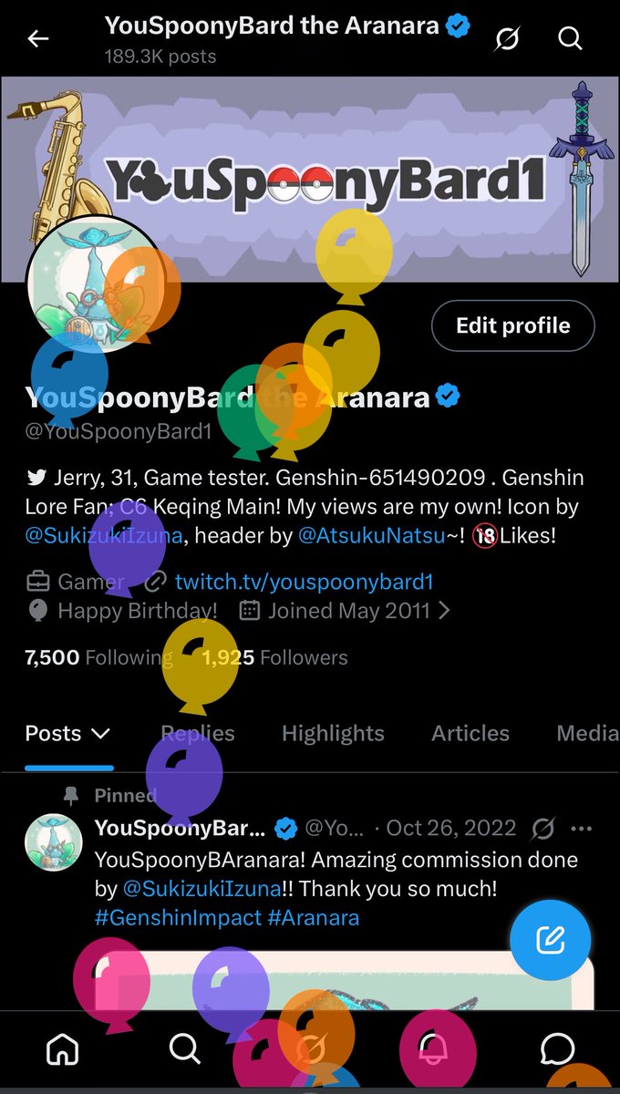 YouSpoonyBard the Aranara tweet media