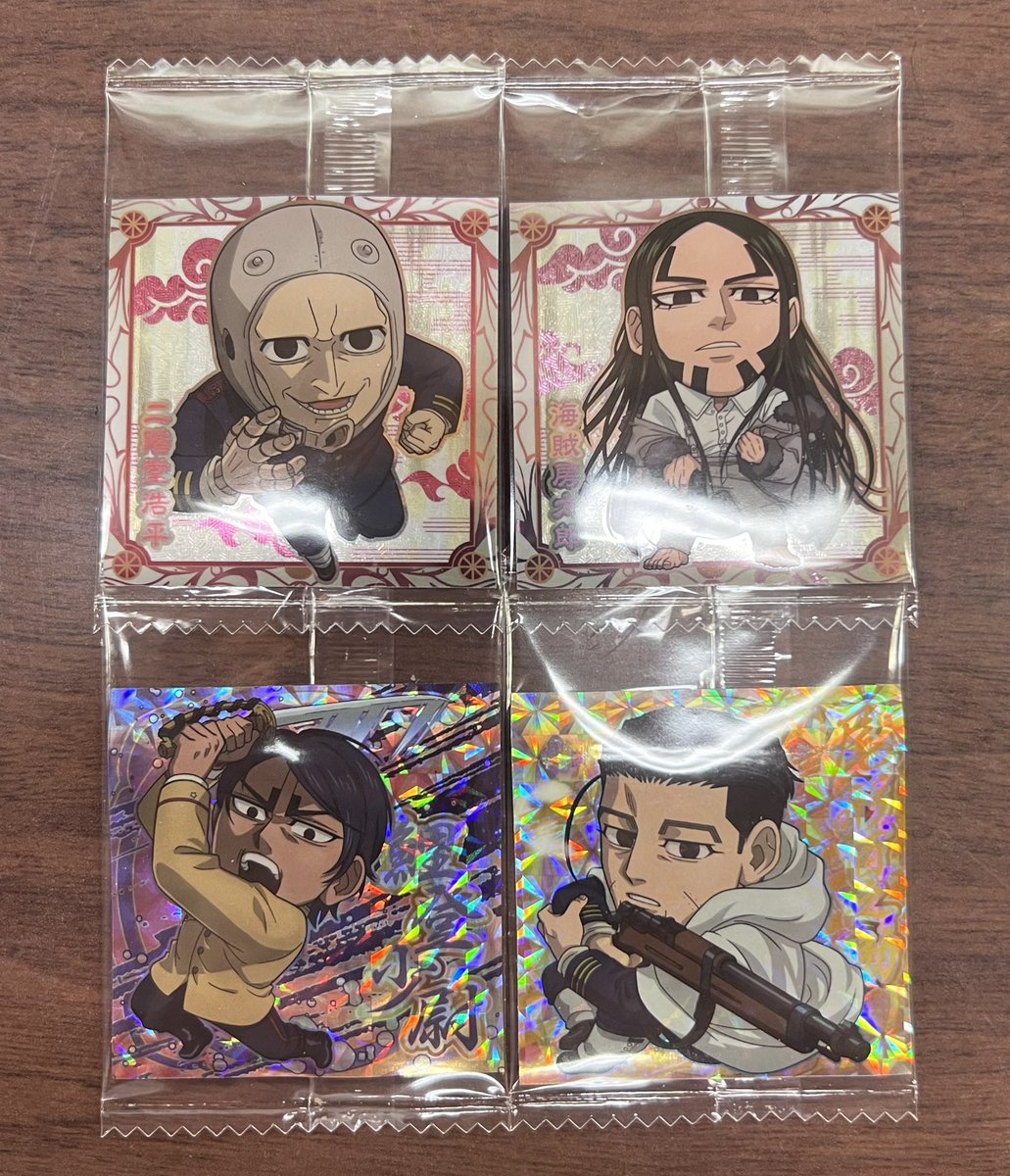 mi_notkg's tweet photo. 〖 交換 〗 ゴールデンカムイ  金塊争奪 ウエハース にふぉるめーしょん

求 : 2枚目画像 杉元　緩⋯門倉

譲 : 二階堂 房太郎 鯉登 尾形

SR優先で求めています!

𖤐初回リトリン必読!!
𖤐出先のためIDありません。

お気軽にお声掛け下さい🙌🏻  ̖́- https://t.co/MzjVGnejpA