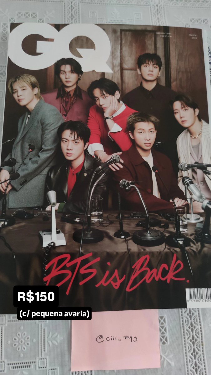 ciii_myg's tweet photo. @vendaetrocakpop 
[VENDA/VENDO BTS]

Estou vendendo alguns itens da minha coleção por motivos financeiros urgentes.

- Valores nas fotos + frete
- Possuo feedbacks 
- Mais fotos e vídeos na dm. https://t.co/JDrgK27vxH