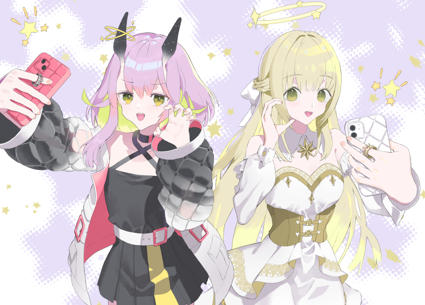 robin_kishiwada's tweet photo. Skebにてご依頼いただいた、乙羽スピカさん、未々花てゆさんです
大変楽しく描かせて頂きました
ご依頼、ありがとうございました！✨ https://t.co/uB0K4CkuQp