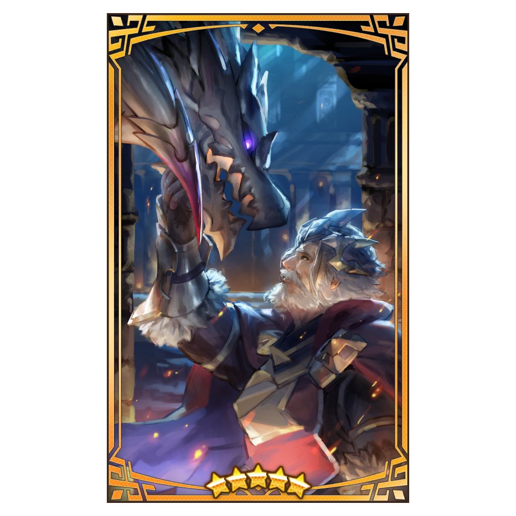 Leelee2732's tweet photo. Since I’m seeing so many people talking about dragalia again do yall have any favorite wyrmprints? This one specifically is always gon mess me up 😭 https://t.co/pJJm4aAZhe