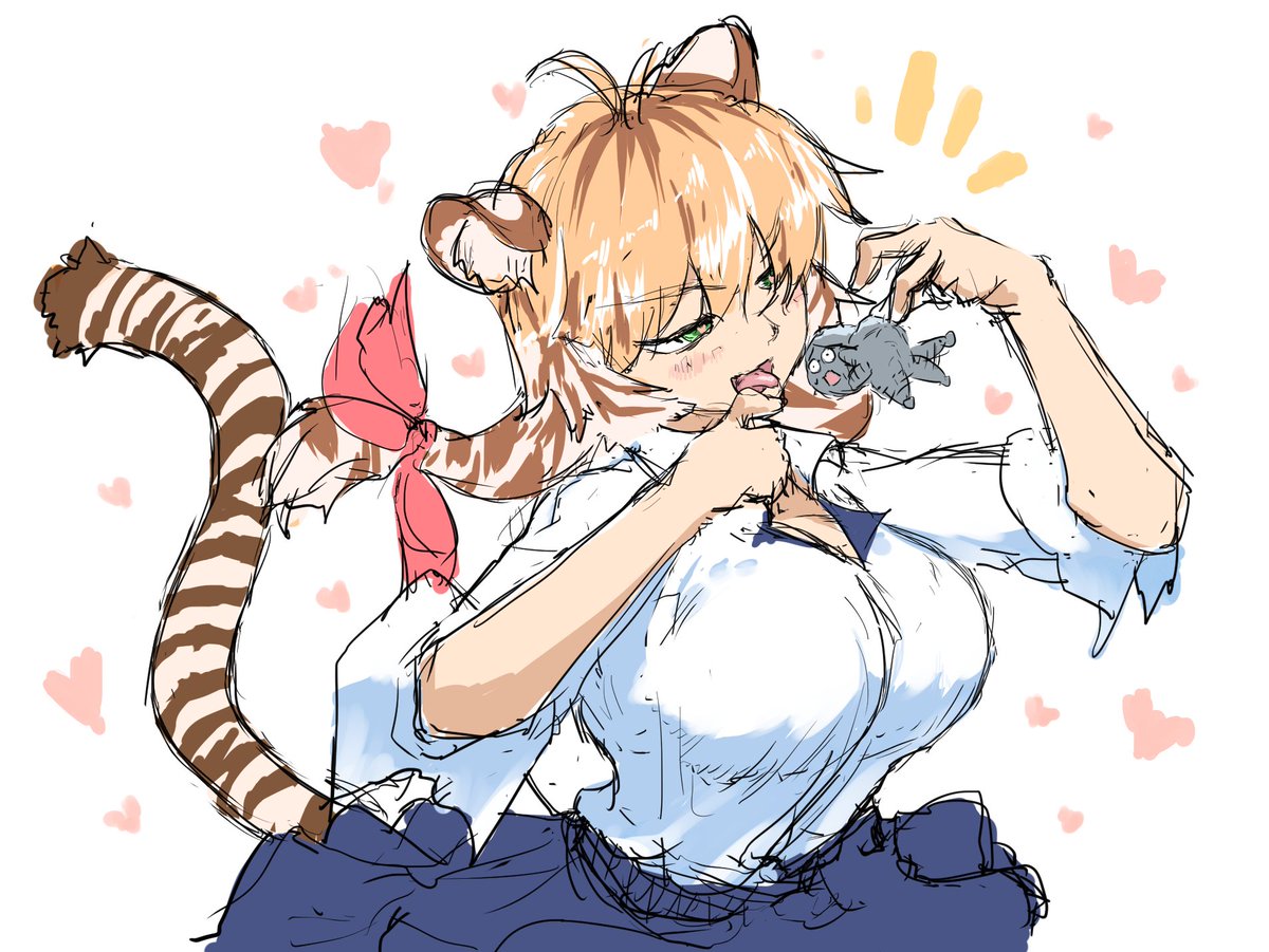 nanashi_215's tweet photo. インクさんの虎々愛ちゃん #虎々愛 https://t.co/ifL2alq91a