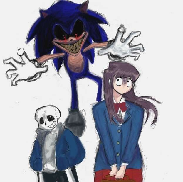 naaatuc's tweet photo. Luego del dibujo de komi, me dieron ganas de hacerle un remake al primer dibujo que pinté en digital (Esta cosa) https://t.co/8lIAXK1BWP