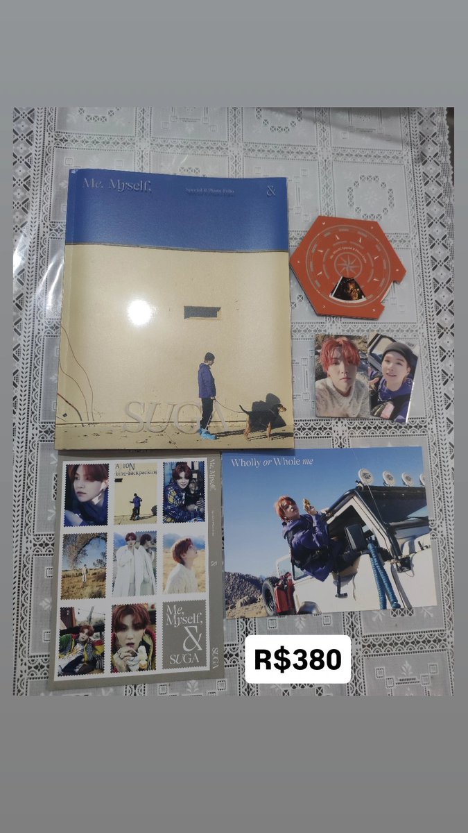 ciii_myg's tweet photo. @vendaetrocakpop 
[VENDA/VENDO YOONGI BTS]
Estou vendendo alguns itens da minha coleção por motivos financeiros urgentes.

- Valores nas fotos + frete 
- Possuo feedbacks 
- Mais fotos e vídeos na dm https://t.co/I0HhLxXqFv