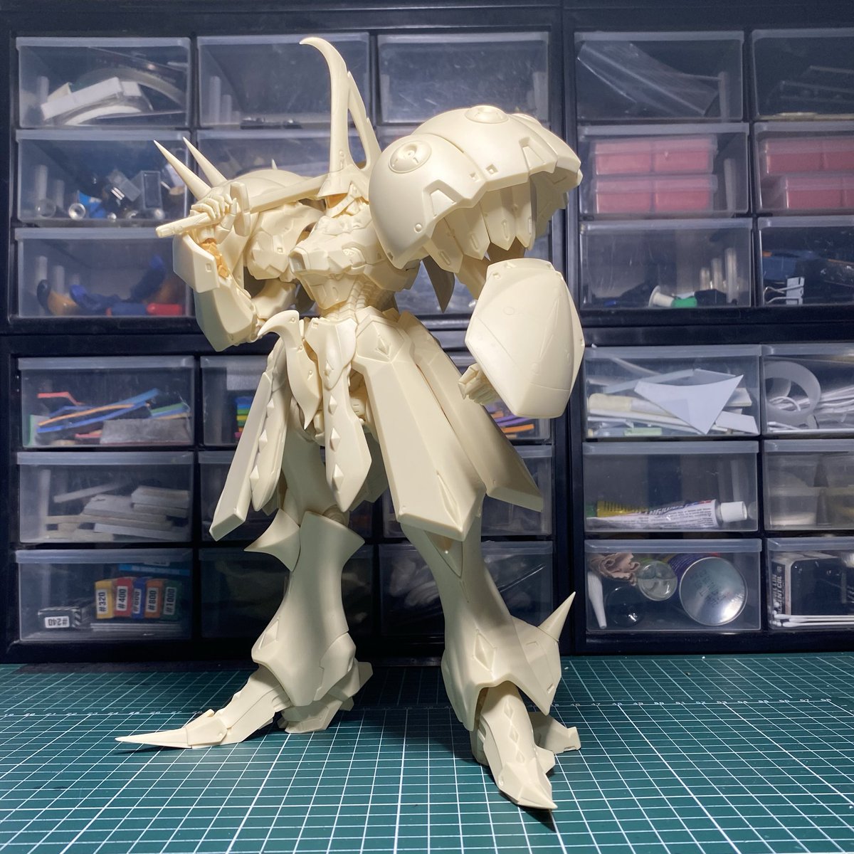 Kallamity1's tweet photo. Volks 1/100 HSGK Siren A
#FSS_jp #FSS_  #VOLKS #GTM #TheFiveStarStories #MamoruNagano #ボークス #blackknight https://t.co/S8cOISY2Mf