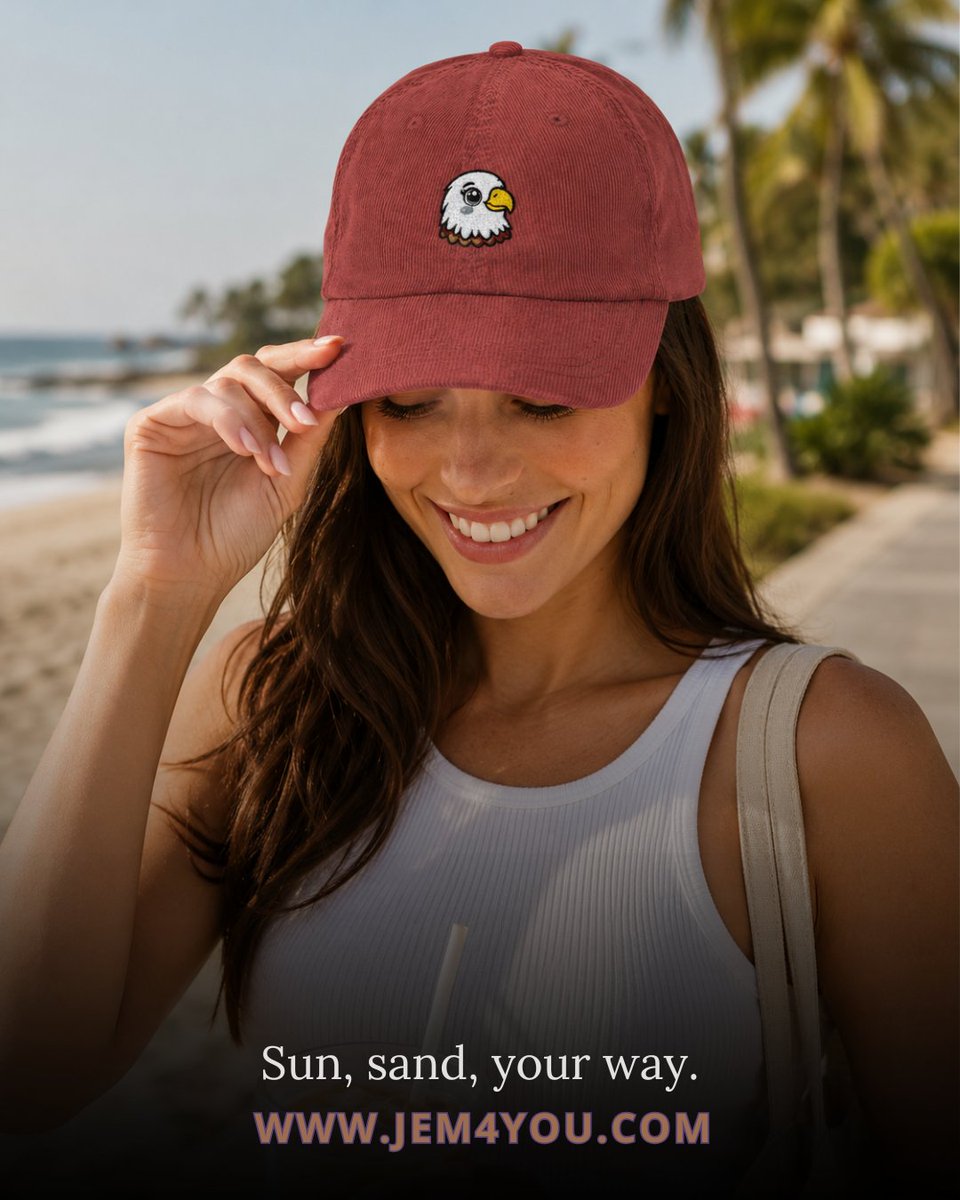 FaviList's tweet photo. The hat is the outfit. The eagle agrees. 🦅

Find it at https://t.co/uDVDHdiIKc https://t.co/GascsgPNWf