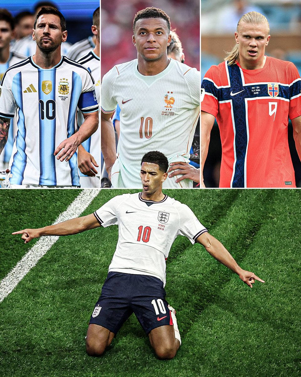 ESPNFC's tweet photo. Only Messi, Mbappé and Haaland have more goals than Jude Bellingham (6) at this World Cup.

He is a midfielder 😭 https://t.co/Ihg3SrIi4V