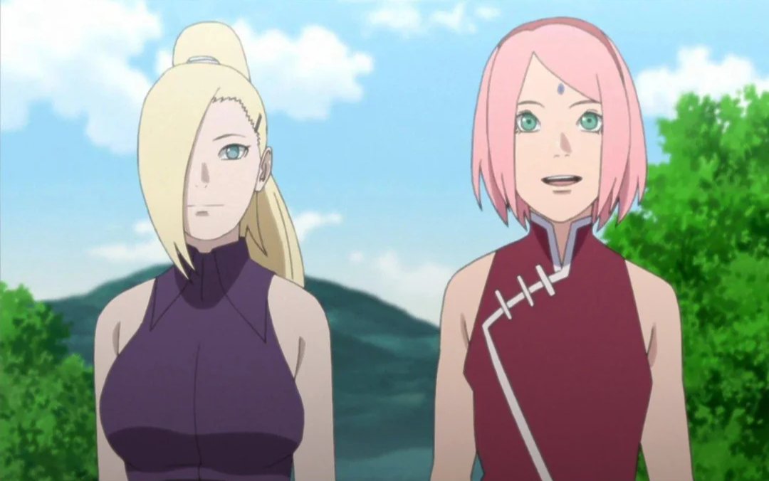Animeeverse_'s tweet photo. Who's prettier between Sakura and Ino? https://t.co/pLH6w7upQq