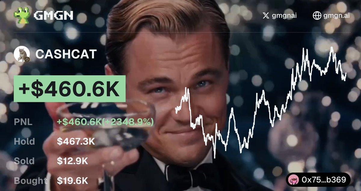 fluffycrypt's tweet photo. Probably one of my best years ever thanks to $CASHCAT.

I managed to turn $12k into $460k.

It feels like Robinhood has brought the trenches back to life. Everything you buy is running.

I haven’t seen anything like this since 2024, and it’s honestly incredible.

You have no idea how much I love crypto.