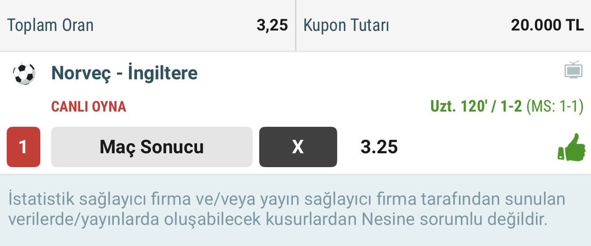 iddakolik7's tweet photo. WONNNN 
herkes yattığı maçtan biz kazandık canlar tebrikler herkese . https://t.co/zEk1l5HGj3